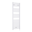 Nuie Heated Electric Towel Rail 1375mm High x 480mm Wide  - White - MTY158