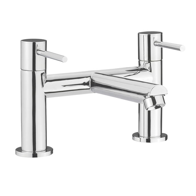 Nuie Series Two Chrome Contemporary Bath Filler - FJ313