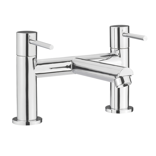 Nuie Series Two Chrome Contemporary Bath Filler - FJ313