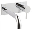 JTP Florence Single Lever Wall Mounted Basin Mixer - Chrome - 55231