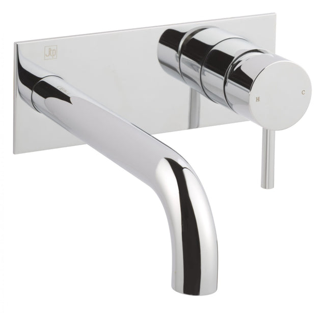 JTP Florence Single Lever Wall Mounted Basin Mixer - Chrome - 55231