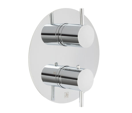 JTP Florence 3 Outlet Thermostat - Chrome - 15681CL