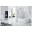 Frontline Aquaglass Square Bath Screen 6mm - Clear - BE511527