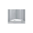 Frontline Aquaglass Purity 900mm Pentagonal Shower Tray - Chrome - BE611239-DT