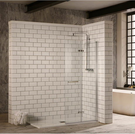 Frontline Aquaglass Hinged 2 Fold Walk-In Enclosure 1000mm - BEBC800524