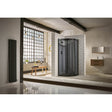 Frontline Aquaglass Sphere 1 Door Quadrant Smoked Glass 900x900mm - Clear - BENDY9391B-9-BT
