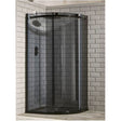 Frontline Aquaglass Sphere 1 Door Quadrant Smoked Glass Right 1200x800mm - Clear - BENDY9391B812BTR