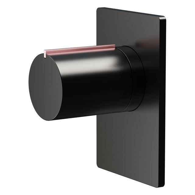 Frontline Aquaflow Velar Single Shower Valve - Black - BIQ230145GBFG