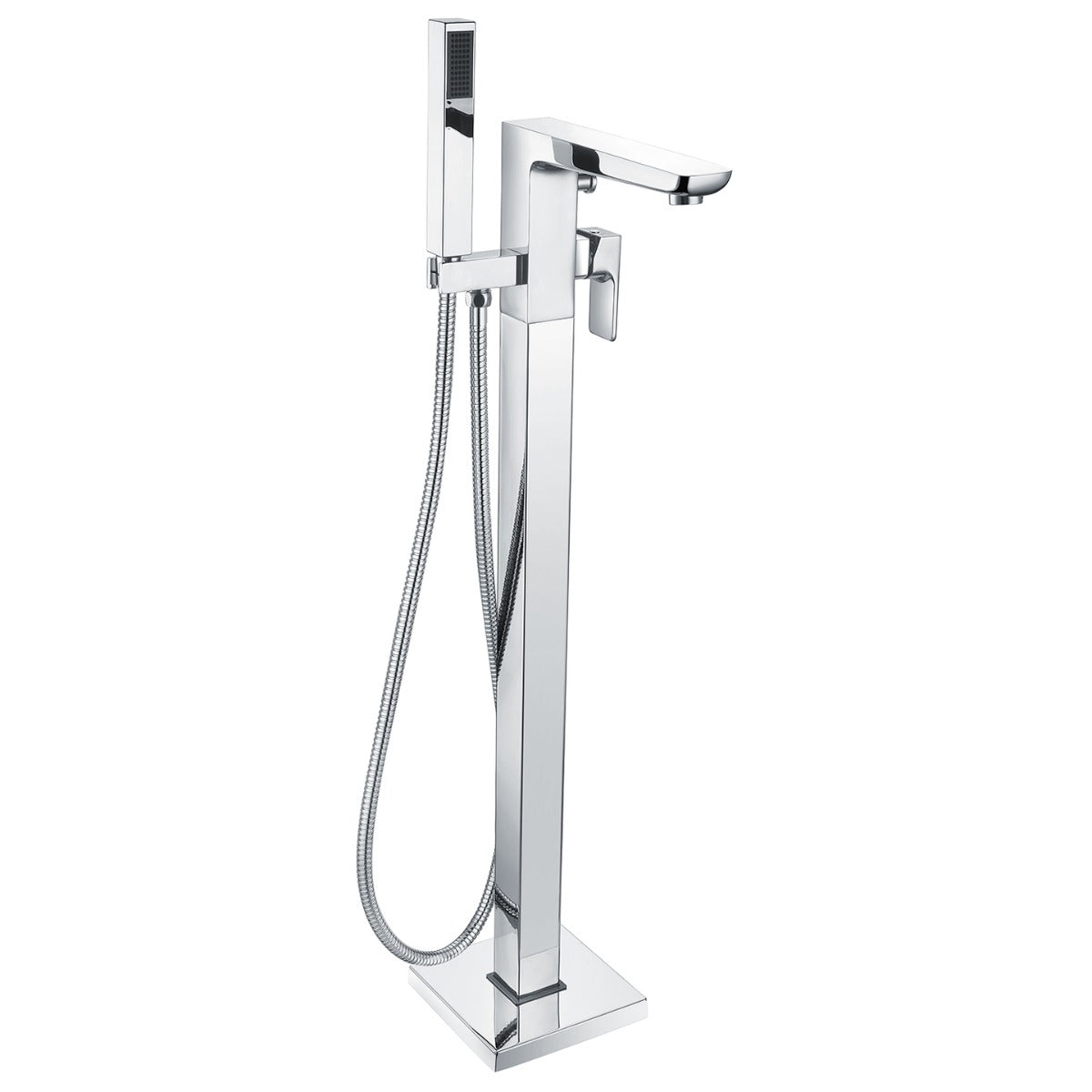 Frontline Aquaflow Alto Free Standing Bath Shower Mixer Tap - Chrome - BIQALT07