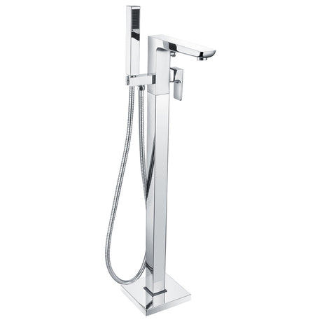 Frontline Aquaflow Alto Free Standing Bath Shower Mixer Tap - Chrome - BIQALT07
