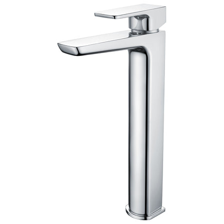 Frontline Aquaflow Alto Tall Mono Basin Mixer Tap - Chrome - BIQALT30