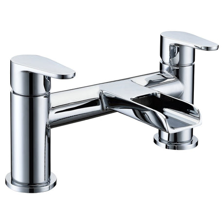 Frontline Aquaflow Ballini Cascade Bath Filler - Chrome - BIQBAL02 - TAP 'N' SHOWER