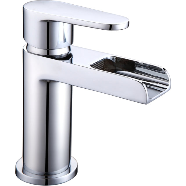 Frontline Aquaflow Ballini Mono Basin Mixer with Click Clack Waste - Chrome - BIQBAL03