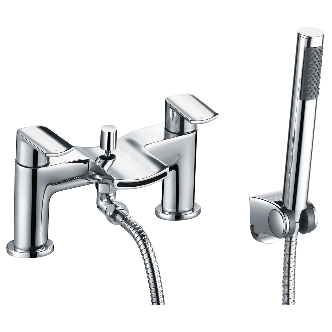 Frontline Aquaflow Coda Bath Shower Mixer Tap - Chrome - BIQCOD01