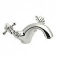 Frontline Aquaflow Edwardian Mono Basin Mixer with Click Clack Waste - Chrome - BIQED03 - TAP 'N' SHOWER
