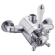 Frontline Holborn Edwardian Exposed Thermostatic Shower Valve - Chrome - BIQEDWESV