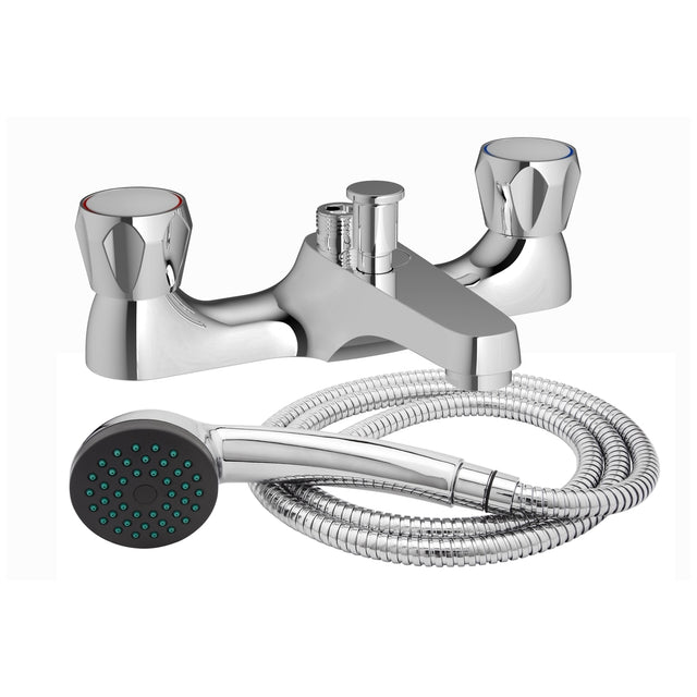 Frontline Aquaflow Entree Bath Shower Mixer - Chrome - BIQEN01