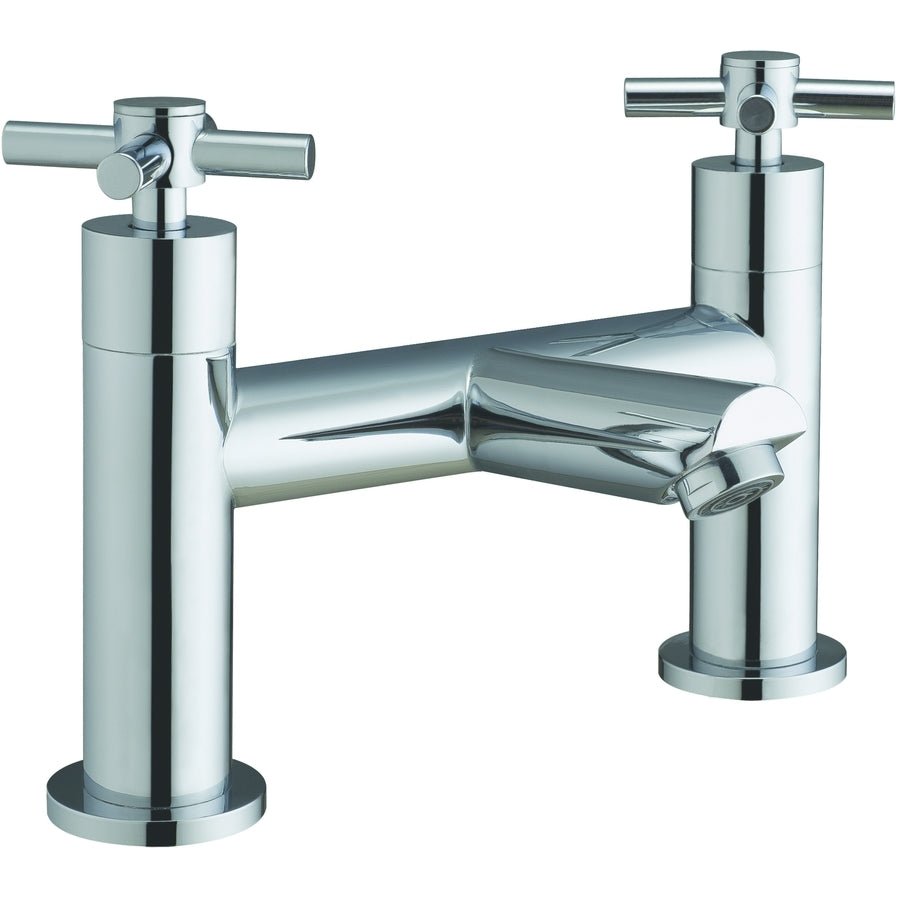 Frontline Aquaflow Fusion X Head Bath Filler - Chrome - BIQFX02 - TAP 'N' SHOWER