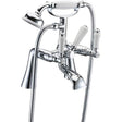 Frontline Aquaflow Holborn Lever Bath Shower Mixer - Chrome - BIQHL01