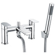 Frontline Aquaflow Luxe Luxe Bath Shower Mixer Tap - Chrome - BIQLUX01