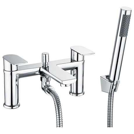 Frontline Aquaflow Luxe Luxe Bath Shower Mixer Tap - Chrome - BIQLUX01