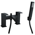 Frontline Aquaflow Onyx Bath Shower Mixer - Black - BIQONY01