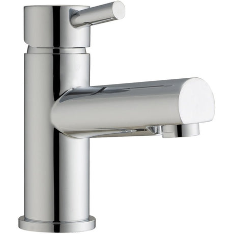 Frontline Aquaflow Petit Mini Basin Mixer with Click Clack Waste - Chrome - BIQPE03 - TAP 'N' SHOWER