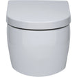Frontline Aquaceramica Italia Emme Wall Hung Pan - White - BIQR5WHPAN - TAP 'N' SHOWER