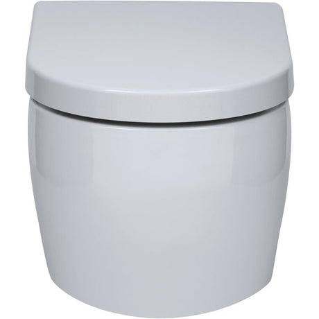 Frontline Aquaceramica Italia Emme Wall Hung Pan - White - BIQR5WHPAN - TAP 'N' SHOWER