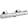 Frontline Aquaflow Italia Minimalist Exposed Thermostatic Bar Valve - Chrome - BIQRSV01