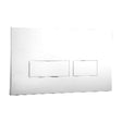 Frontline Trend Flush Plate - White - CSFR - PR - 05WH - TAP 'N' SHOWER