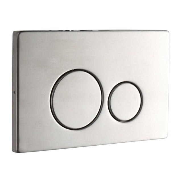 Frontline Iso Flush Plate - Stainless Steel - CSFR - PR - 35PS - TAP 'N' SHOWER