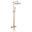 Frontline Aquaflow Sleek Shower Column - Rose Gold - FMART15406RG - TAP 'N' SHOWER
