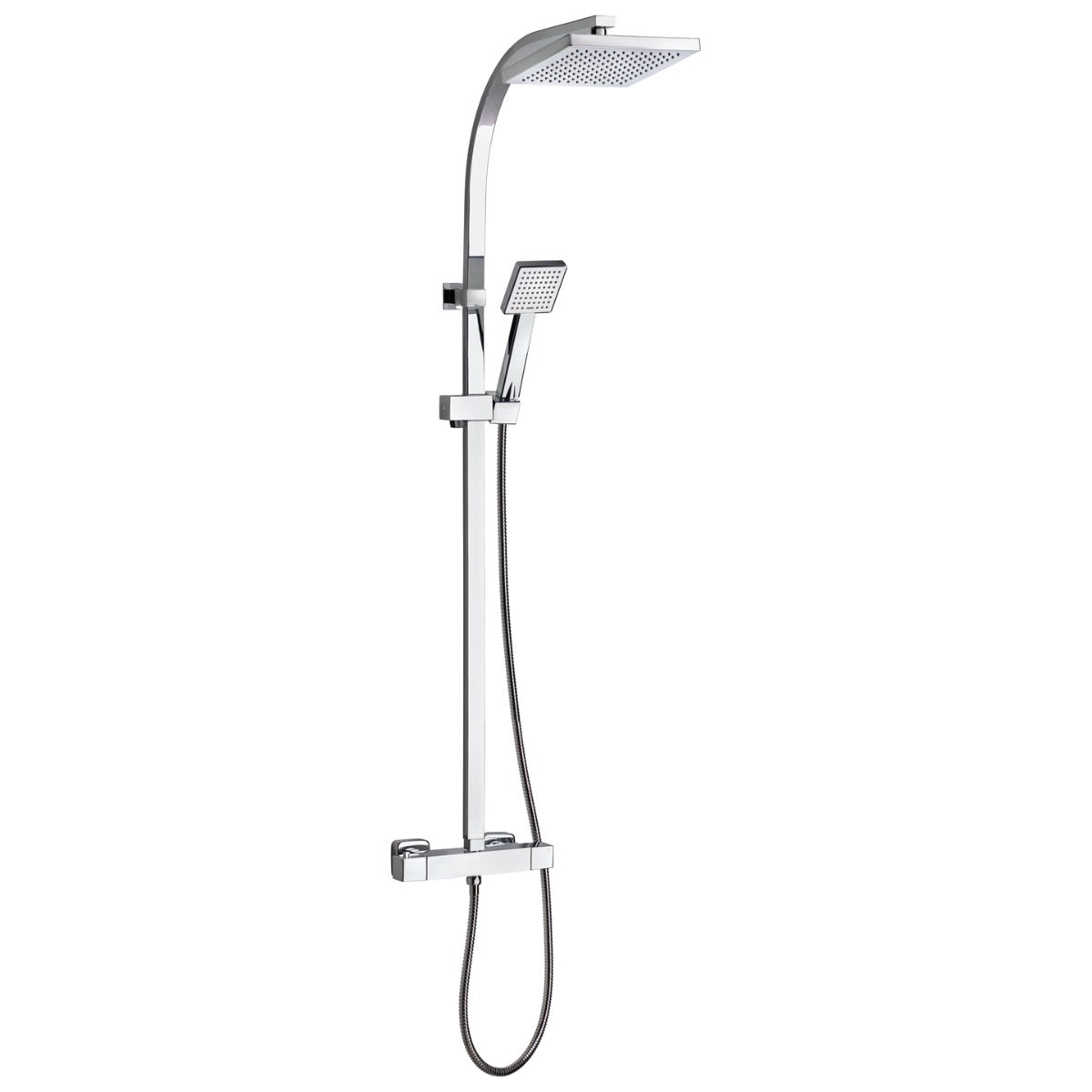 Frontline Aquaflow Flo Thermostatic Shower Column - Chrome - FMART15840