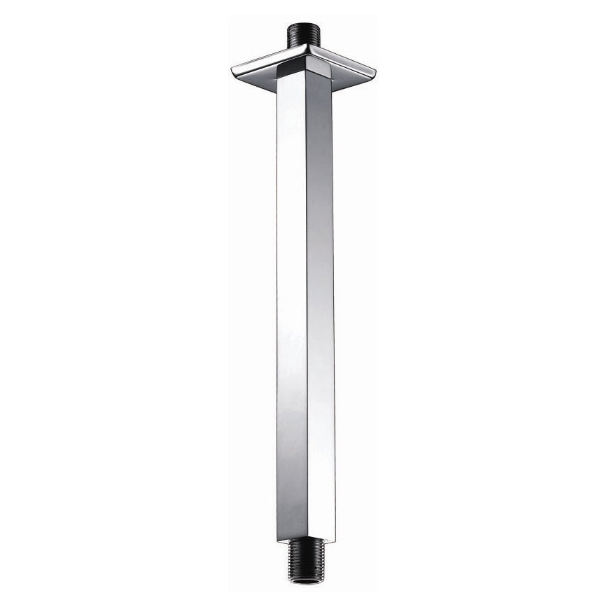 Frontline Aquaflow Brass Square Ceiling Arm 150mm - Chrome - FMART6667