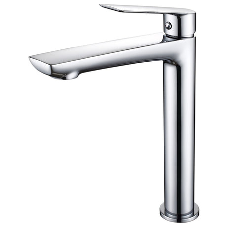 Frontline Aquaflow Sleek Tall Basin Mixer - Matt Chrome - FMART9914C