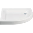 Frontline Aquaglass Quadrant Shower Tray 900mm - White - JTUFR90Q