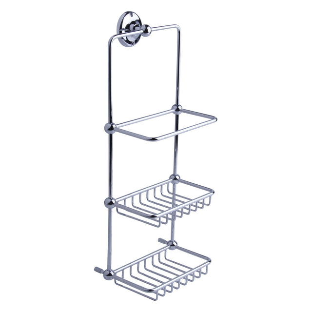 Frontline Holborn Shower Tidy - Chrome - LMHAB119