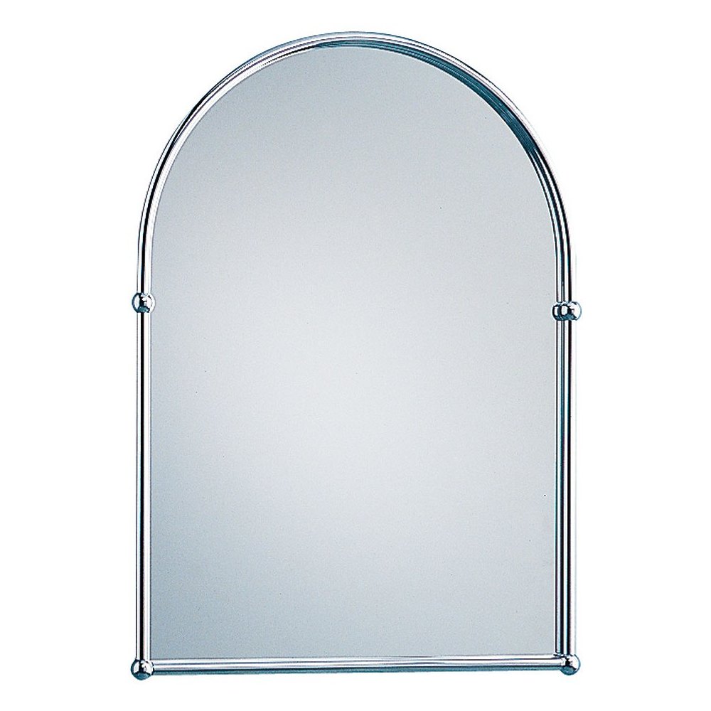 Frontline Holborn Traditional Arched Mirror - Chrome - LMHAHC09
