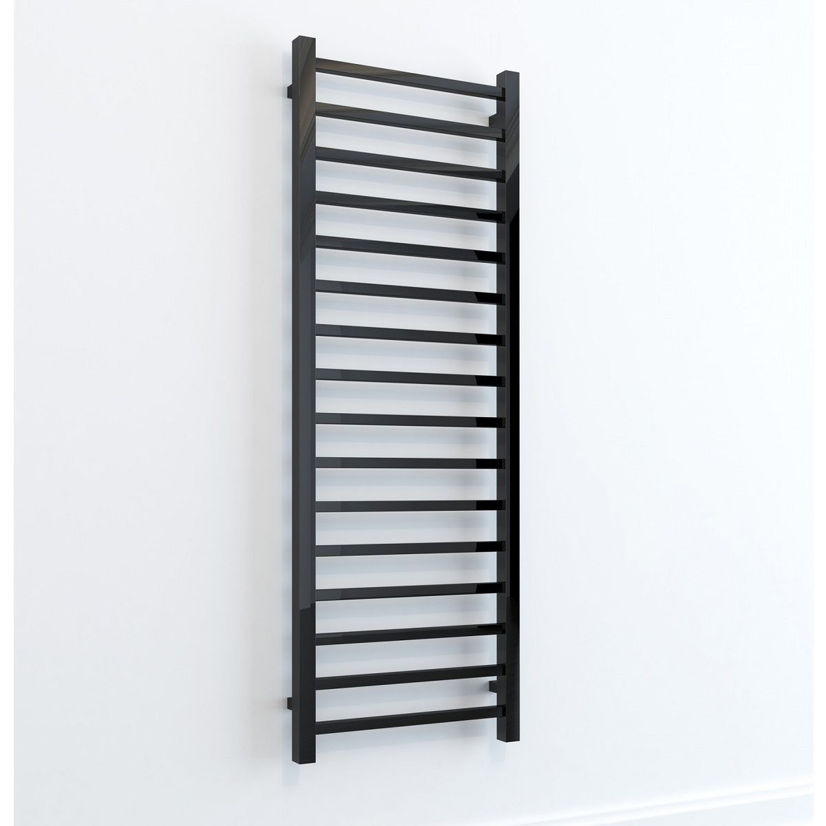 Frontline Onyx Heated Towel Rail 1200x500mm - Black Nickel - LMNRSUN - NFBN120 - TAP 'N' SHOWER