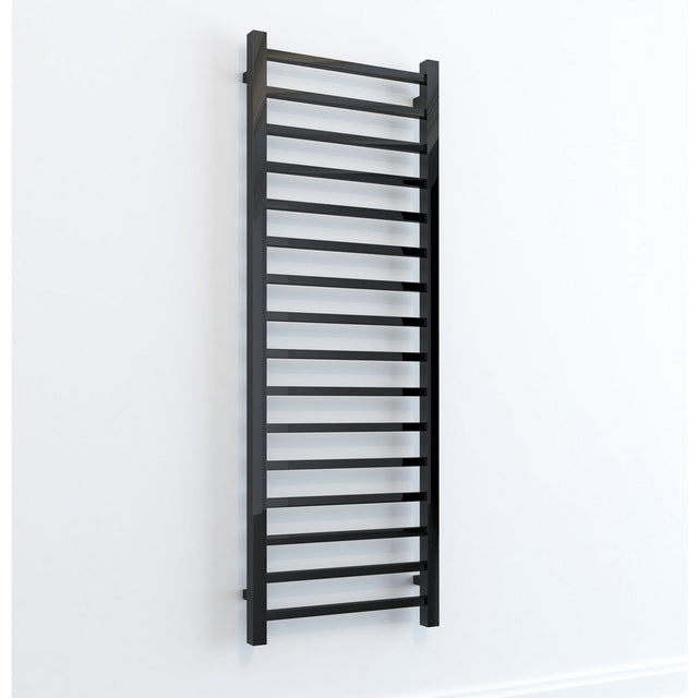 Frontline Onyx Heated Towel Rail 1200x500mm - Black Nickel - LMNRSUN - NFBN120 - TAP 'N' SHOWER
