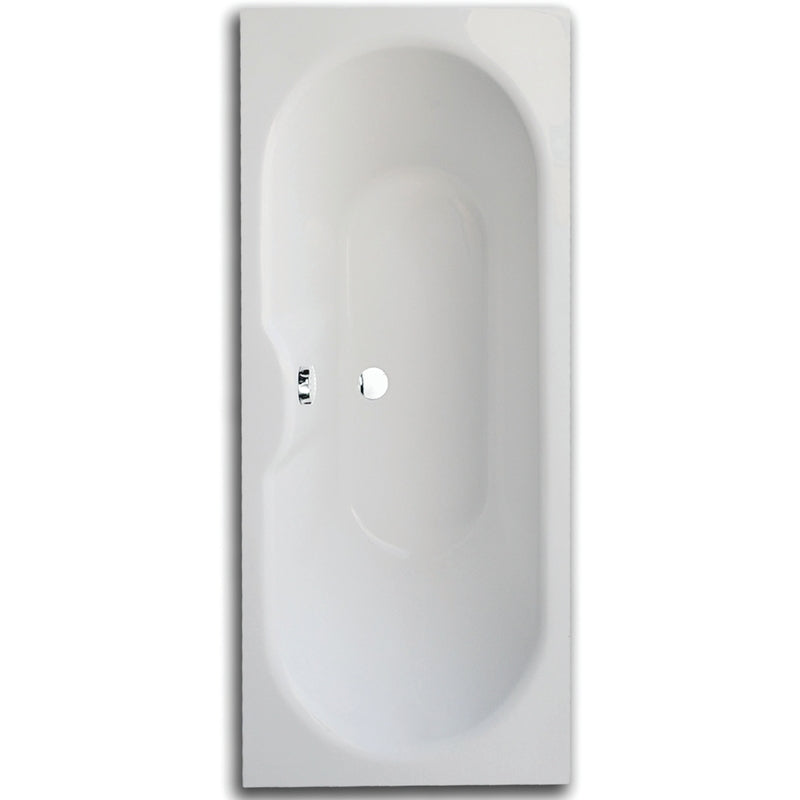 Frontline Aquabathe Luna Double Ended Bath 1700 x 750mm - White - SI15227101