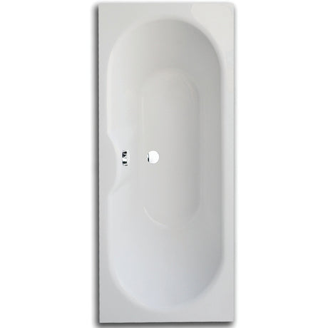 Frontline Aquabathe Luna Double Ended Bath 1700 x 750mm - White - SI15227101