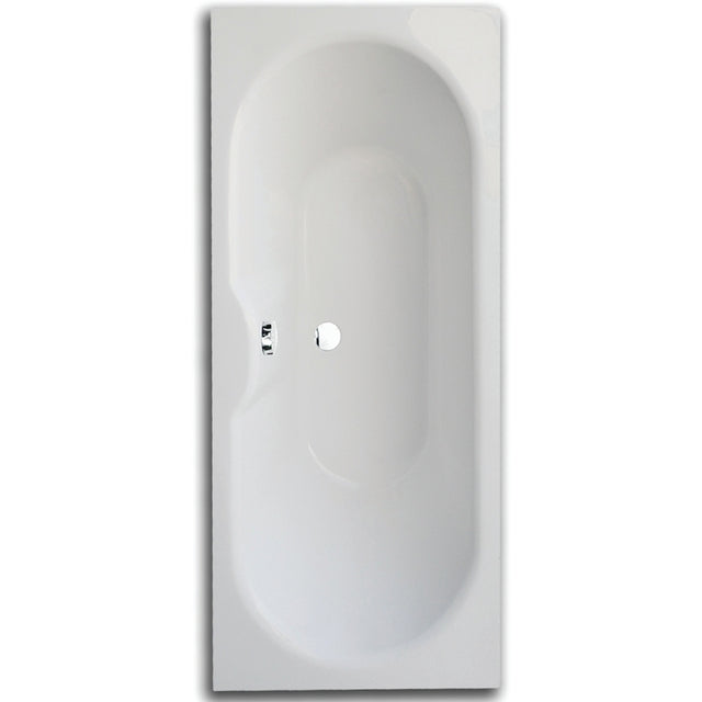 Frontline Aquabathe Luna Double Ended Bath 1700 x 750mm - White - SI15227101