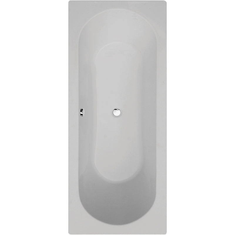 Frontline Aquabathe Duo Double Ended Bath 1800 x 800mm - White - SI805747