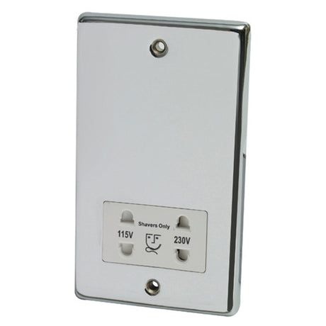 Frontline Shaver Socket - Chrome - SY9660CC