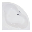 Frontline Aquabathe Lagoon Corner Bath Panel 1200mm - White - TRLGPW12