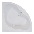 Frontline Aquabathe Lagoon Corner Bath 1200 x 1200mm - White - TRLGW12