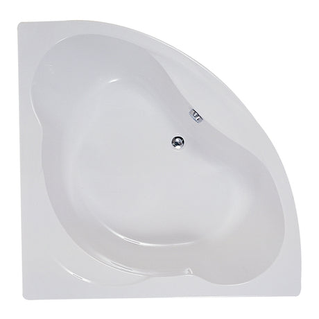 Frontline Aquabathe Lagoon Corner Bath 1200 x 1200mm - White - TRLGW12