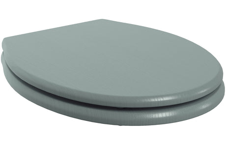 Prystine Mesquite Soft Close Wood Effect Toilet Seat - Sea Green Ash - PRIS2607